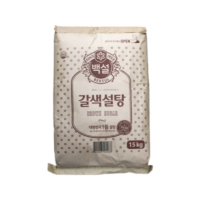 (백설)갈색설탕 15kg