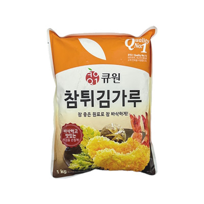 (큐원)참튀김가루 1kg